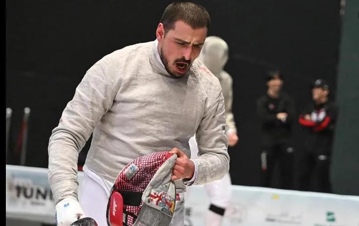 Фехтовальщик Сандро Базадзе – чемпион Франции