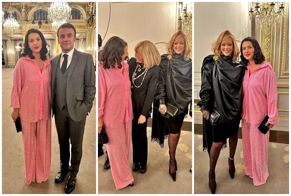 Хатия Буниатишвили по приглашению Эммануэля Макрона присутствовала на "Opération Pièces Jaunes" в Елисейском дворце -  фото, которые публикует пианистка