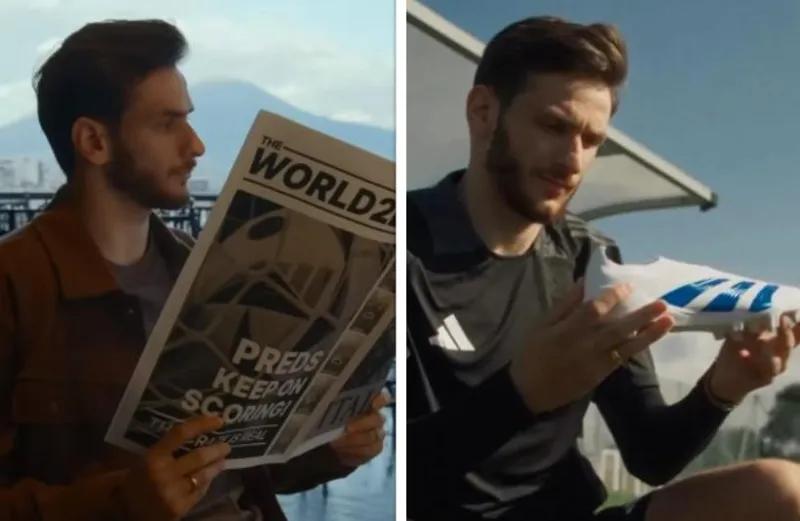 Хвича Кварацхелия стал представителем Adidas – знаменитый бренд снял грузинского футболиста в рекламном ролике