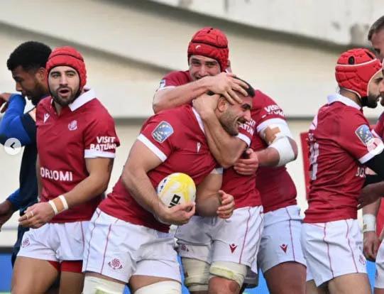 В полуфинале чемпионата Европы по регби сборная Грузии обыграла Румынию и сыграет в финале