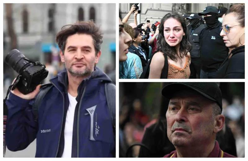 «Разочарование» - снимки фотографа Гоги Чанадири, сделанные после принятия закона: что происходило у парламента