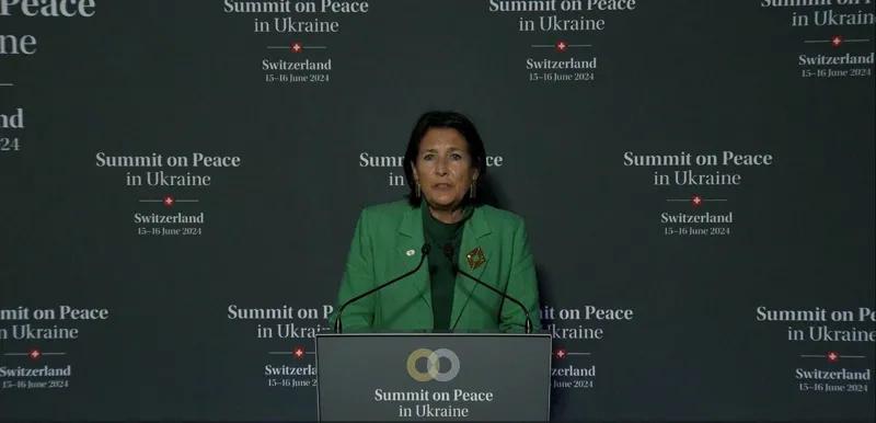 Саломе Зурабишвили - Моя страна, Грузия, может разделить сложное положение украинского народа, поскольку до Бучи была Абхазия