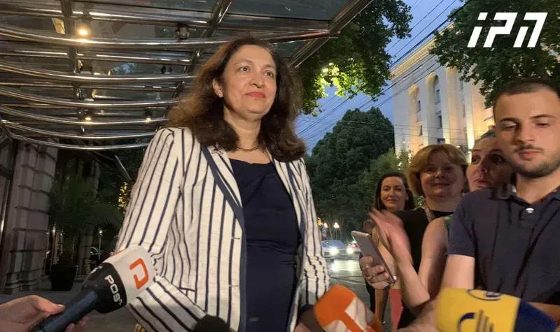 «Я передала три ключевых мессиджа США» -   что заявила после встречи с премьер-министром заместитель госсекретаря США