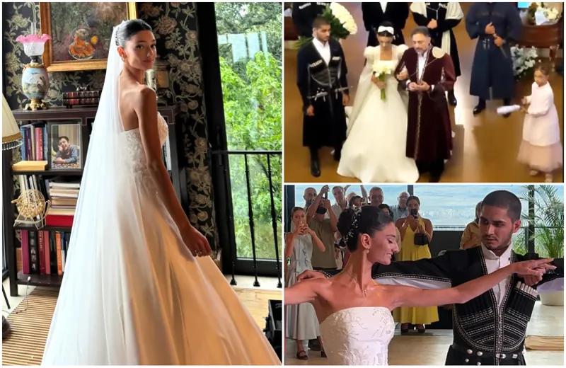 Впечатляющая свадьба дочери Левана Васадзе – наряд невесты, красивый грузинский танец и вальс с отцом (фото/видео)