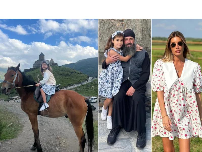 Дети Кети Топурия отдыхают в Грузии - фотографии Оливии Гейхман из Казбеги