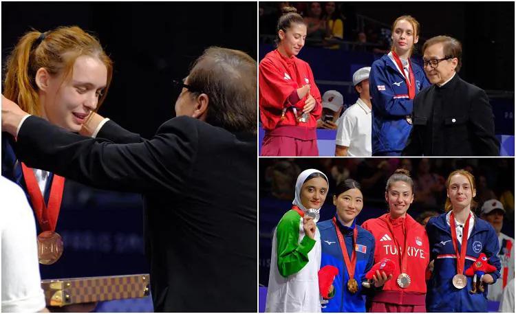 Волнительная кульминация и удивление присутствующих - паралимпийскую медаль Анне Джапаридзе вручил Джеки Чан (фото)