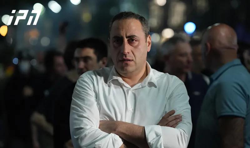 Георгий Вашадзе - Сегодня мы начали новый этап протеста, это место принадлежит нам на 24 часа, мы будем стоять здесь