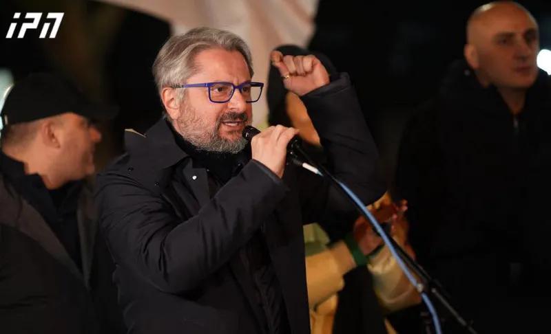 Ника Гварамия переведен в изолятор временного содержания в Марнеули