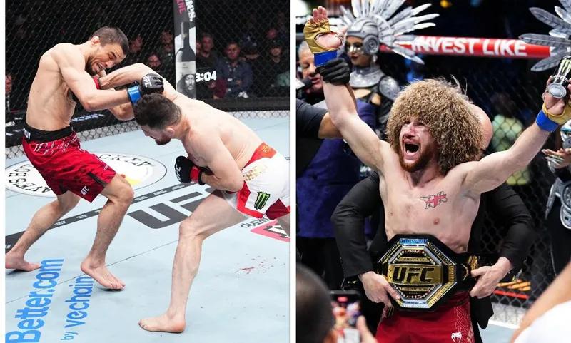 Мераб Двалишвили победил Умара Нурмагомедова и защитил чемпионский пояс UFC