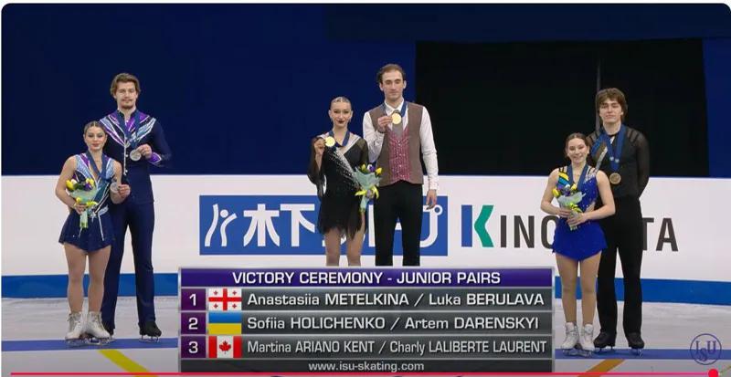 Грузинская пара фигуристов стала чемпионами мира