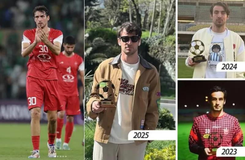 Георгий Гвелесиани в третий раз подряд назван лучшим защитником года чемпионата Ирана