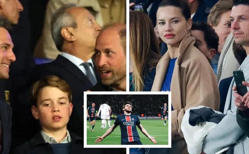 Как «Квара» и ПСЖ огорчили принца Уильяма и маленького Джорджа — на матче присутствовала и Адриана Лима: что происходило на трибунах (фото)
