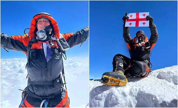 «Пока не могу осознать, словно нахожусь в параллельной реальности» — впервые в истории грузинка покорила Эверест