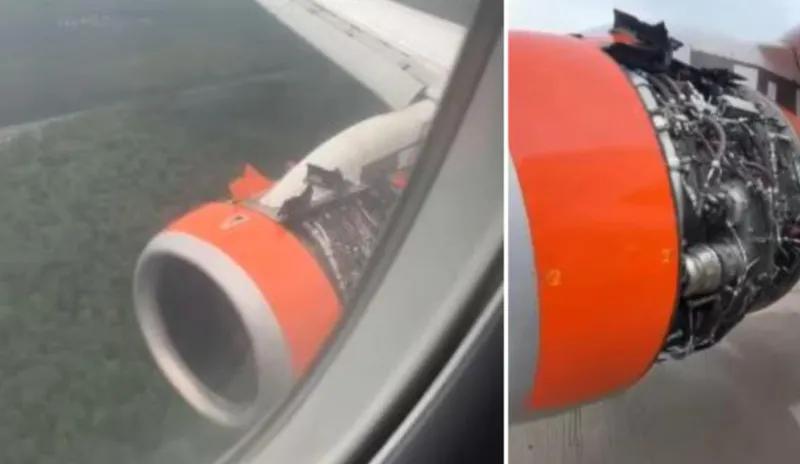 У самолета авиакомпании «Азимут», следовавшего рейсом Москва-Батуми, оторвался капот двигателя - детали происшествия