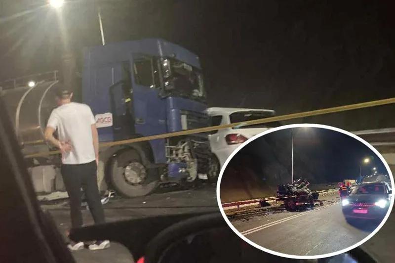 «У бензовоза лопнула покрышка, он врезался в джип, в котором ехала семья... Подросток погиб на месте», — что рассказал очевидец ужасной аварии