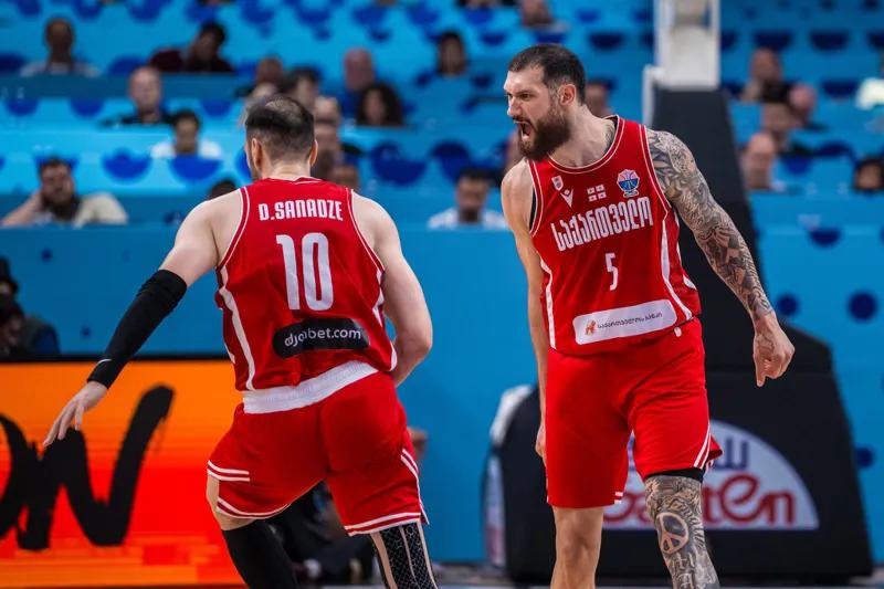 Впервые в истории - сборная Грузии обыграла Францию  80:70 и вышла в четвертьфинал Евробаскета!