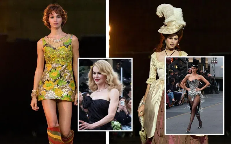 Голливудская ночь: Матильда Гварлиани и Настасья Легран-Баблуани на историческом подиуме «Vogue World: Голливуд»