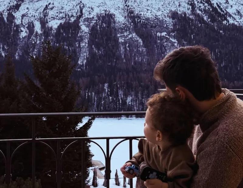 Хвича Кварацхелия отдыхает с семьей в Швейцарии – фото, которые публикует Ница Тавадзе