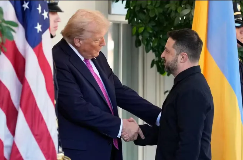 Владимир Зеленский после встречи в Белом доме – Трамп не сказал «нет» по ракетам Tomahawk, но и «да» он тоже не сказал